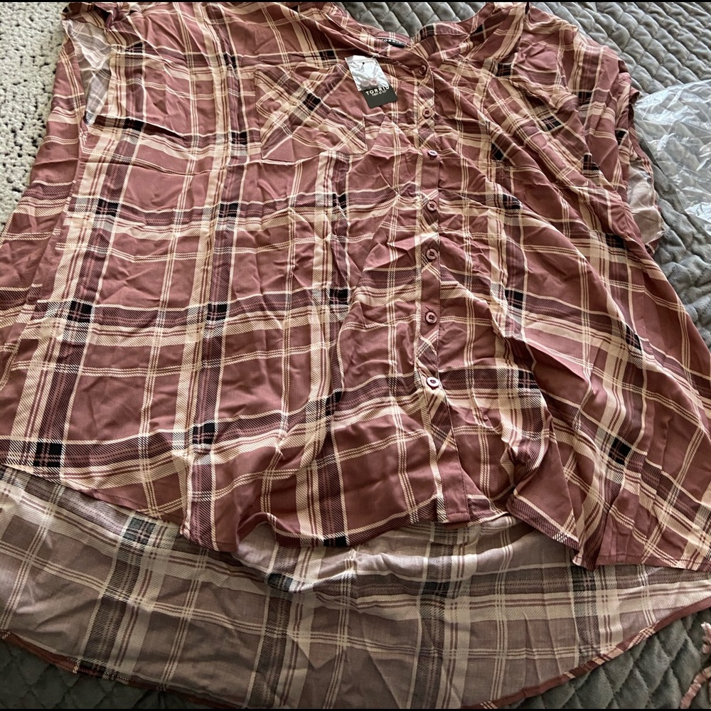 Brand new torrid camp shirt size 5